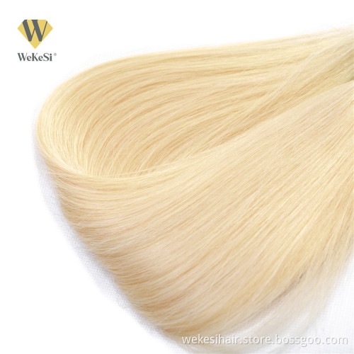Cheap Raw Human 613 Virgin Russian Blonde Hair Bundles,613 Human Hair Weave Extensions Blonde,613 Virgin Brazilian Straight Hair